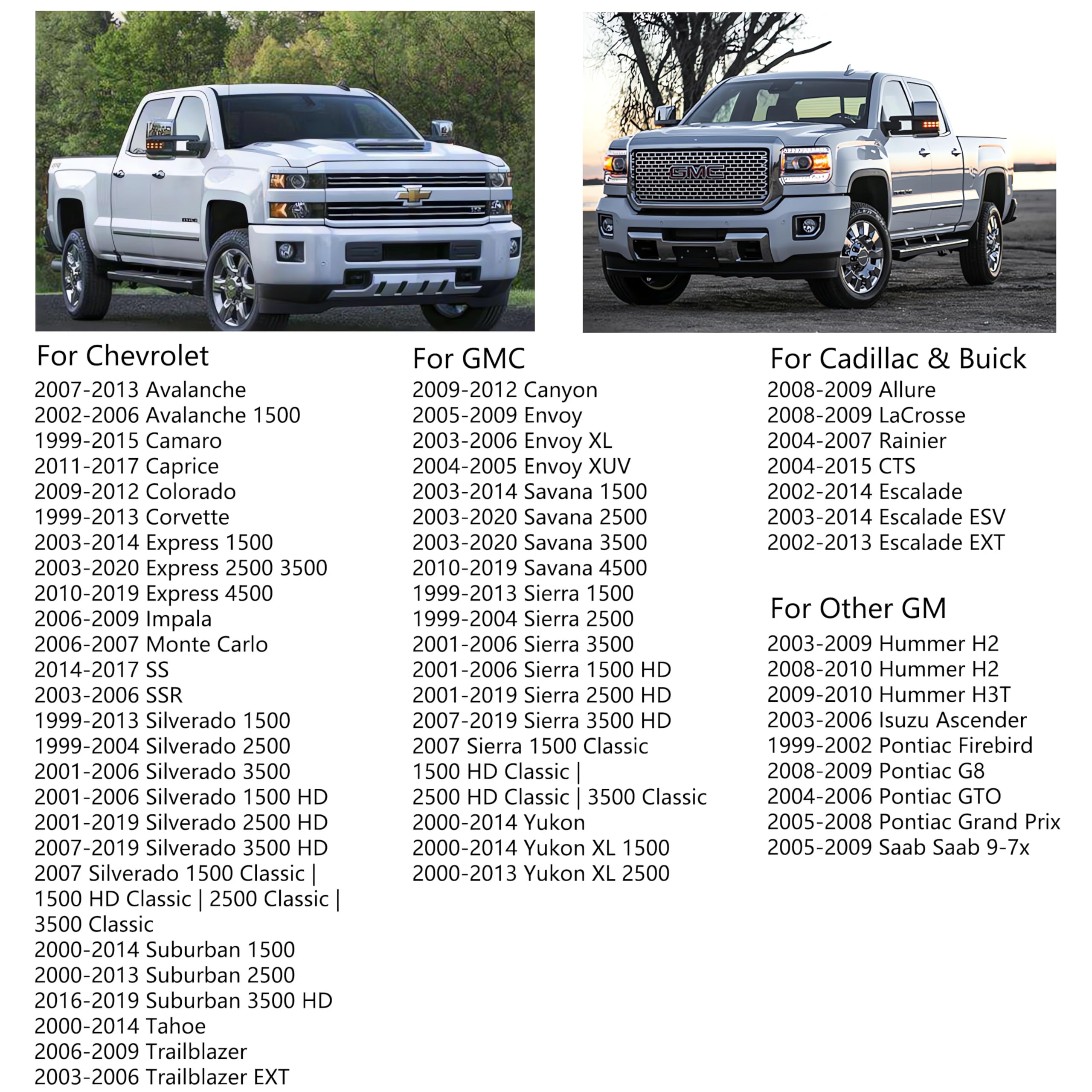 Valve Cover Gasket Set VS50504R1 - Compatible with Chevy Silverado, Suburban, Tahoe, Trailblazer, GMC Sierra, Yukon, Envoy, Cadi